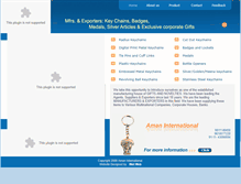 Tablet Screenshot of amaninternational.com